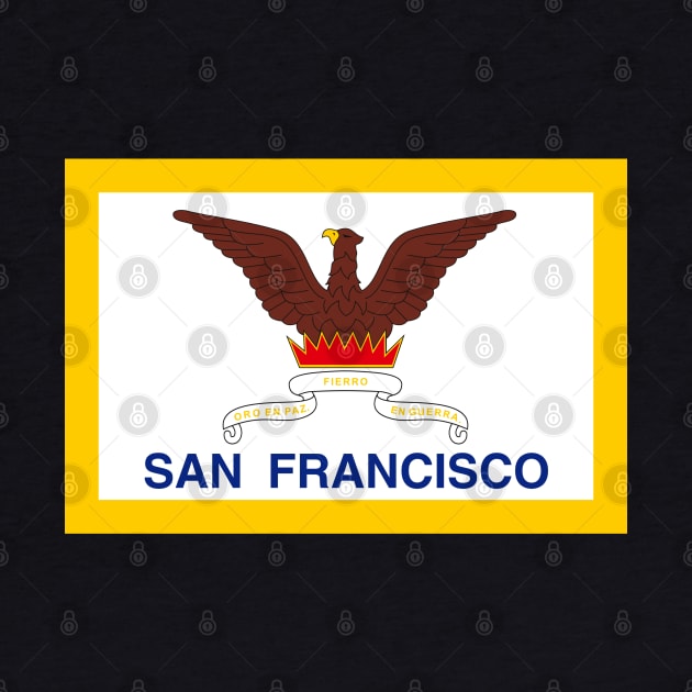 Flag of San Francisco, California by brigadeiro